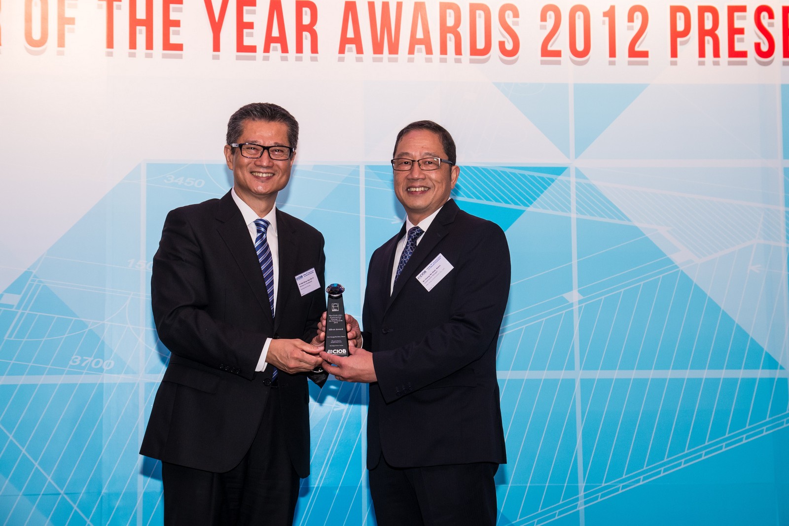 Bosco Chiang's (right) dedicated effort to complete a quality job that exceeded the expectations of the Client was a key driver of the success of the project